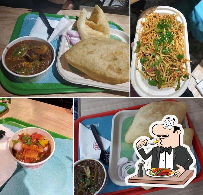 Food at Haldiram's - Karol Bagh