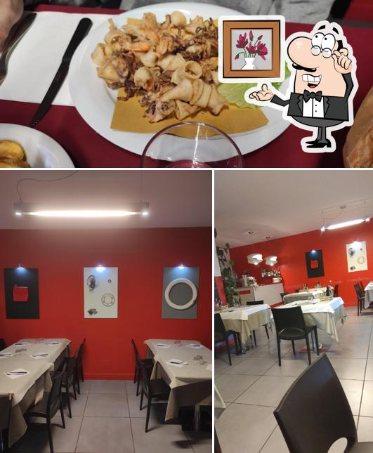 Gli interni di L'Officina del Gusto