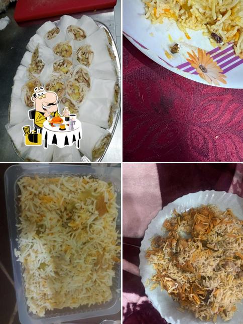 Food at New Shama Biryani Dhaba