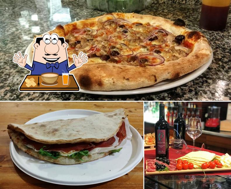 La foto della cibo e vino di Pizza Nobel