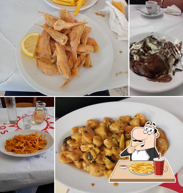 Patatine fritte al Pizzeria Bar Trattoria O Sole Mio