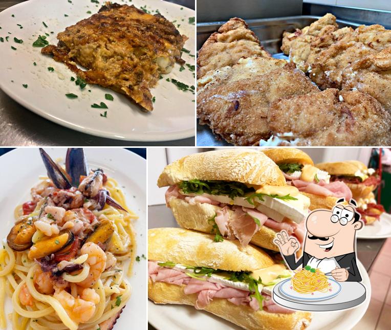 Spaghetti alla carbonara al BAR MOCADO