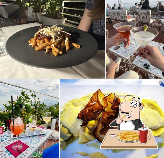 Patatine fritte al Sky Rooftop Bar & Restaurant Taormina