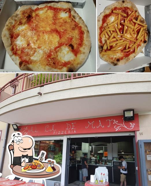 Prenditi una pizza a Al Cà De Mat Pizzeria Rosticceria Pucceria