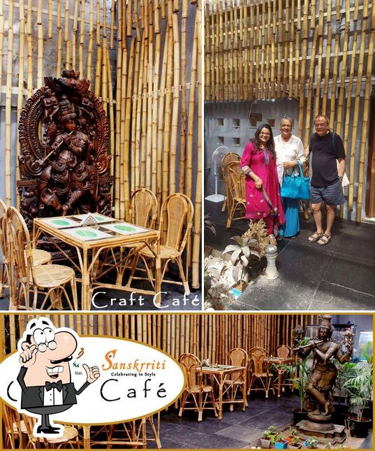 The interior of Craft Cafe