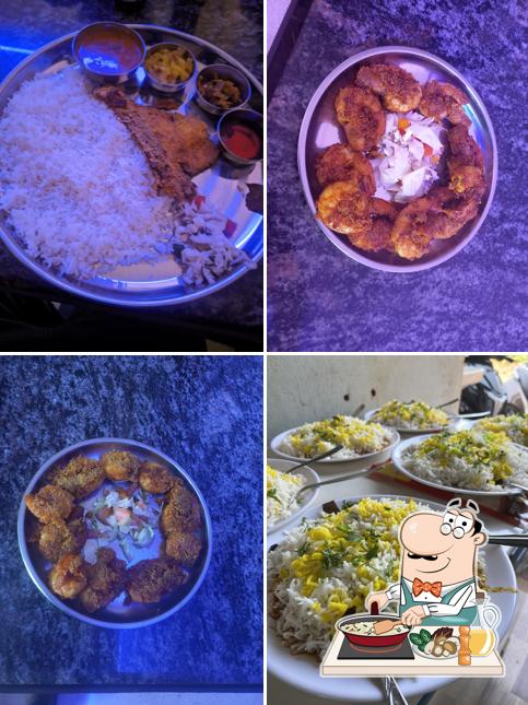 Fried rice at Kamakshi Hotel