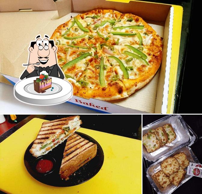 Chocolate cake at Pizza ADDA