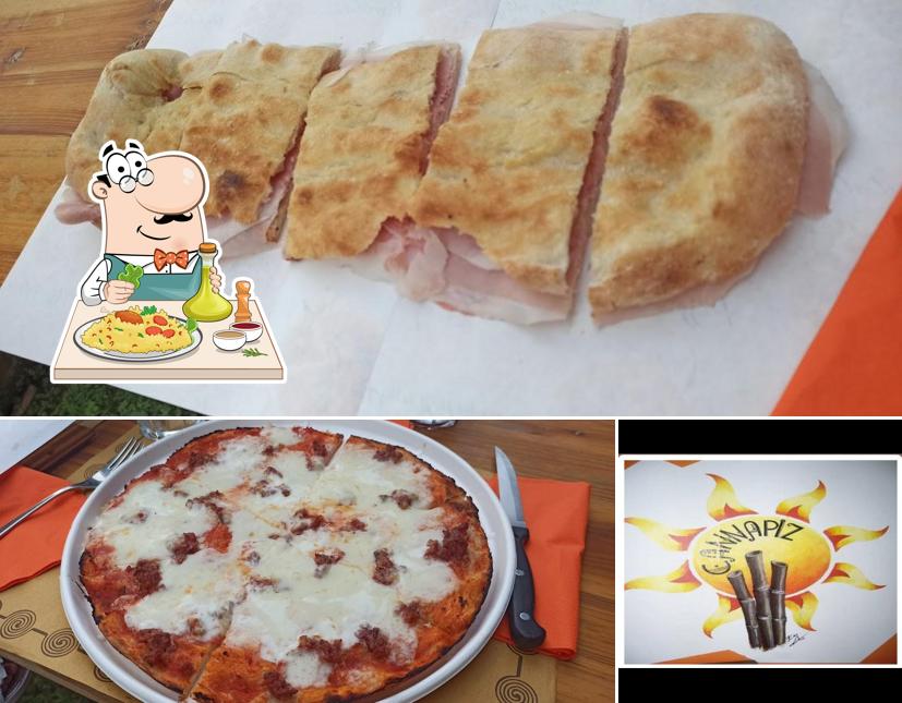 Cibo al Pizzeria Cannapiz
