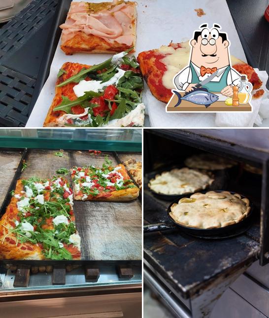 Salmone grigliato al Pizzeria Traniello - Pizza al taglio e tiella di Gaeta