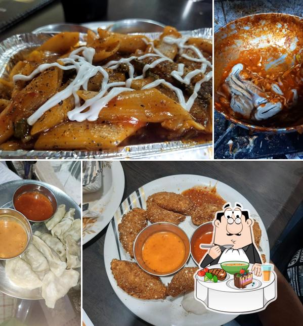 Hot and sour soup at ROHIT MOMO PLANET