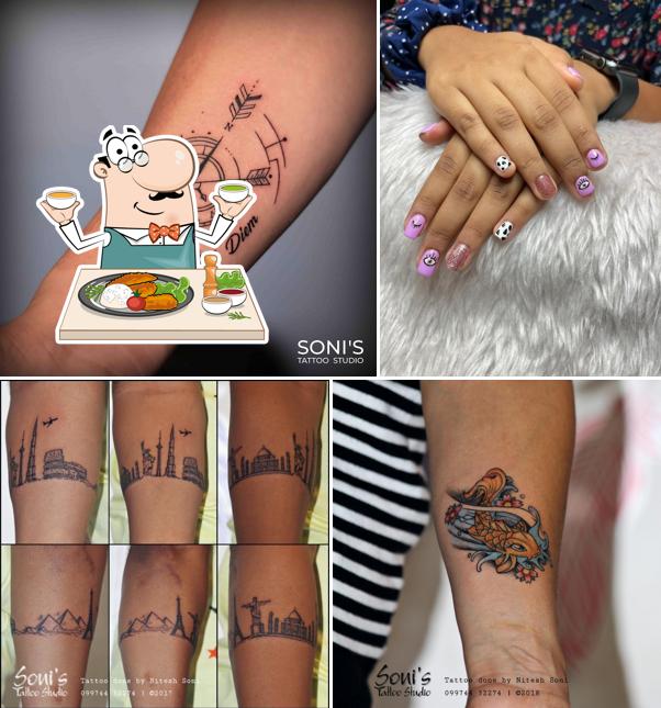 Food at Soni’s Tattoo & Nail Art Studio સોનીઝ ટેટૂ એન્ડ નેઇલ આર્ટ સ્ટુડિયો