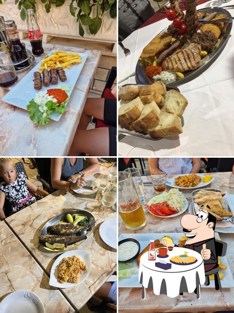 Piatto di formaggi al Restaurant & Apartmani Hajduk