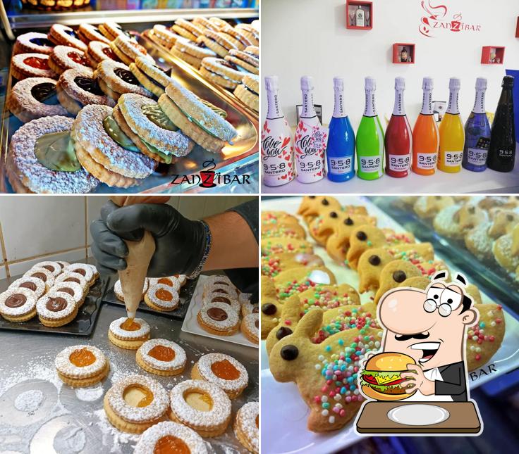 Gli hamburger di ZANZIBAR PASTICCERIA GELATERIA potranno incontrare molti gusti diversi