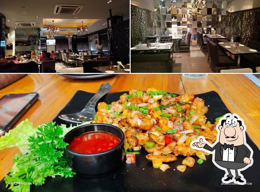 Take a seat at one of the tables at The Salt Cafe Kitchen & Bar