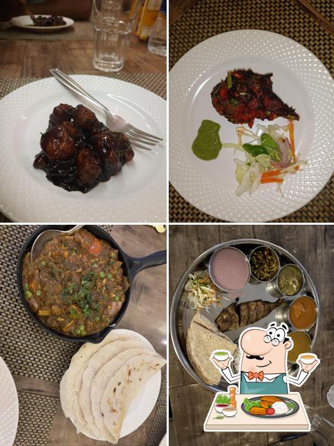 Pork chop at Hotel Hill Roof