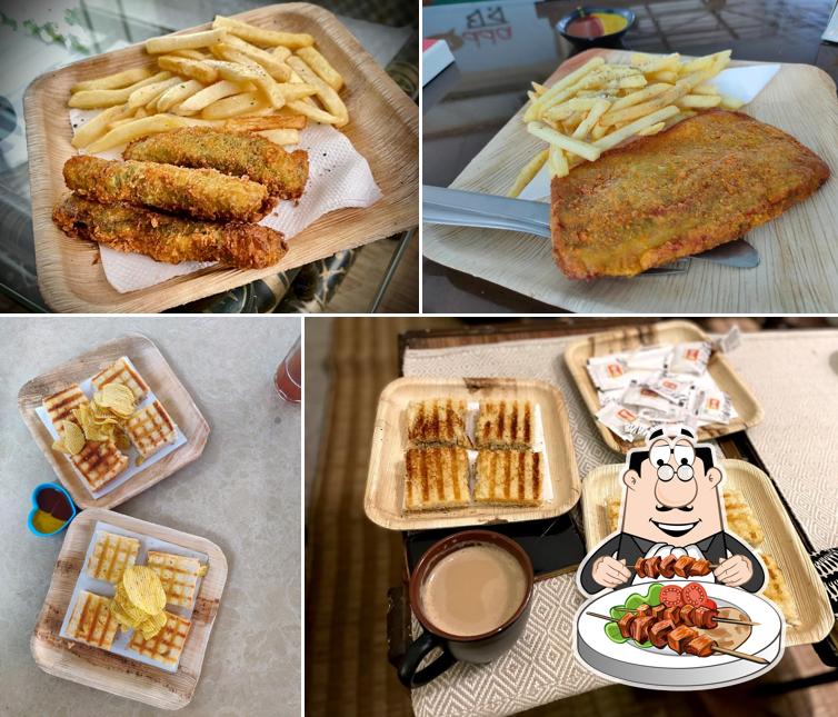 Food at Café Adda Ghor