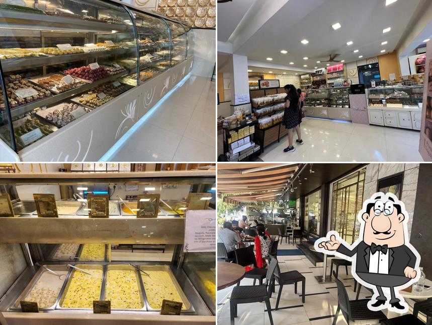 Take a seat at one of the tables at Dadu's