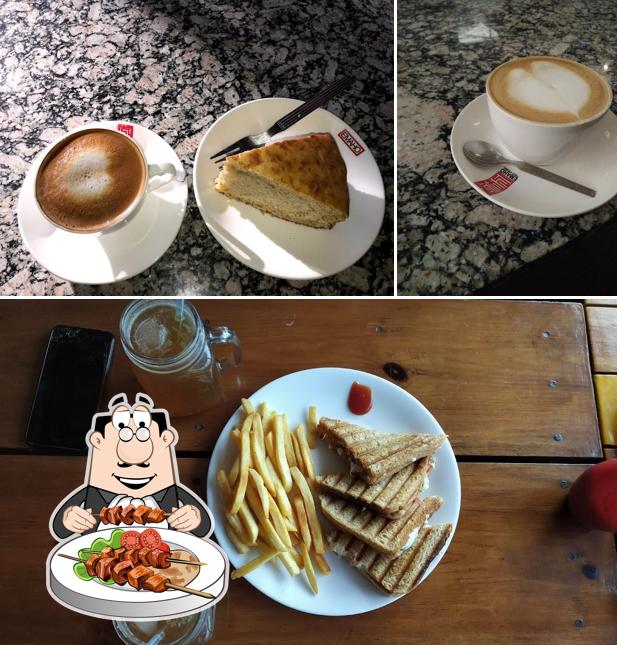 Food at Emaho Cafe
