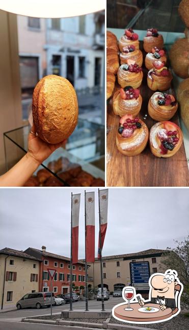 Parmi les différentes choses de la nourriture et la extérieur, une personne peut trouver sur Fermento Sacile