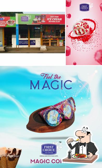 Meals at First Choice Ice Cream