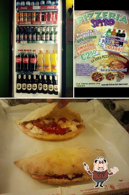 Platti al Pizzeria Spyro