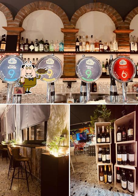 È gradevole godersi un bicchiere di vino a Bar Centrale Crespino “Crenjy”