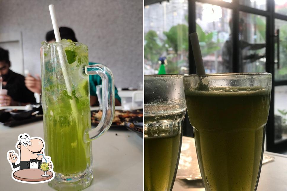 Pick a drink from the menu