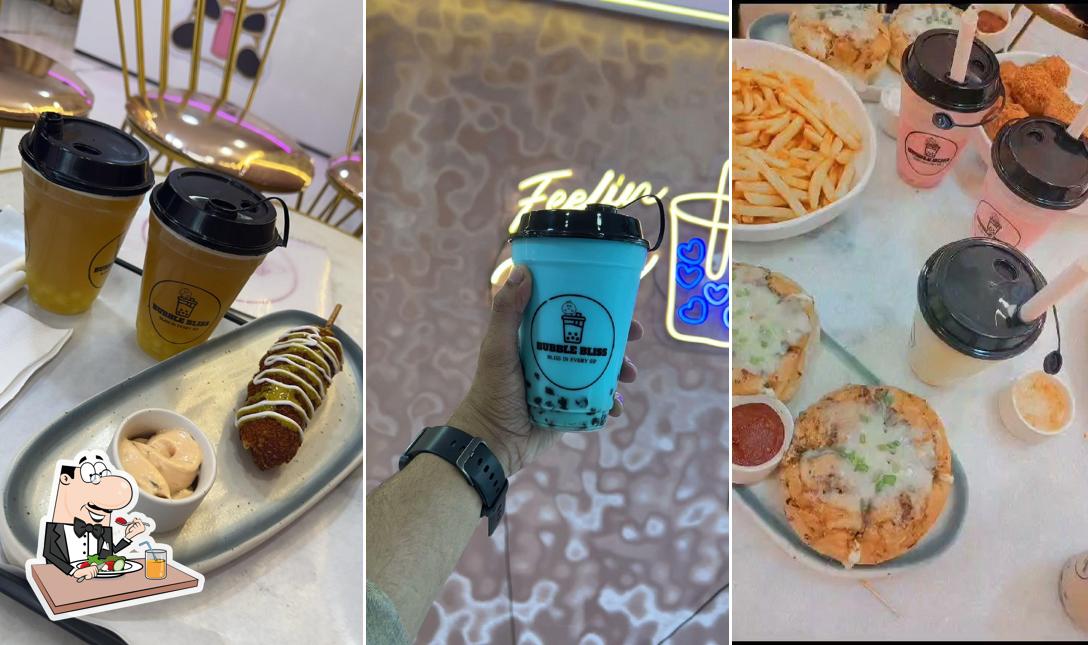 Food at Bubble Bliss