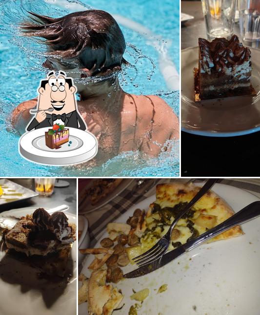 Torta al cioccolato al Equity Park