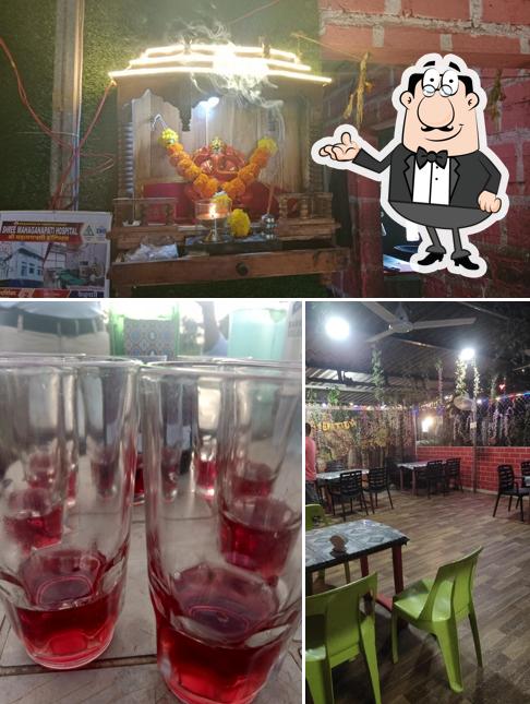 Check out how Jay malhar dhabha looks inside