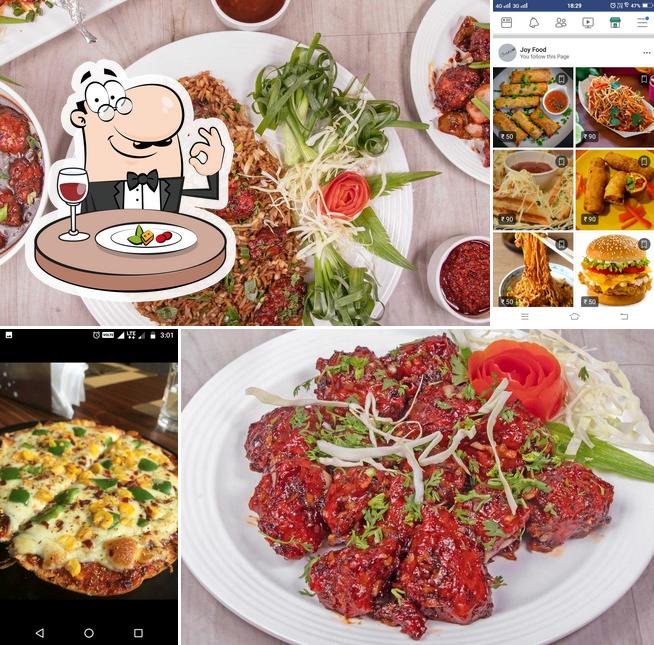 Food at Joy Food family Chiniese restaurant