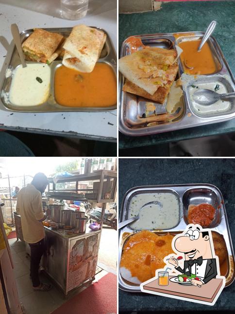 Food at Parvati Snack