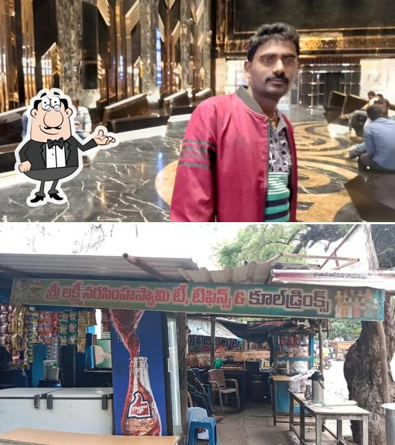 The interior of Sri Lakshmi Tiffin Center