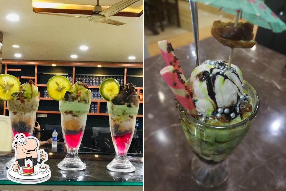 The Bay Grill provides a variety of desserts