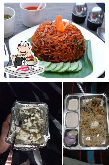 The FOOD HUB offers a variety of sweet dishes