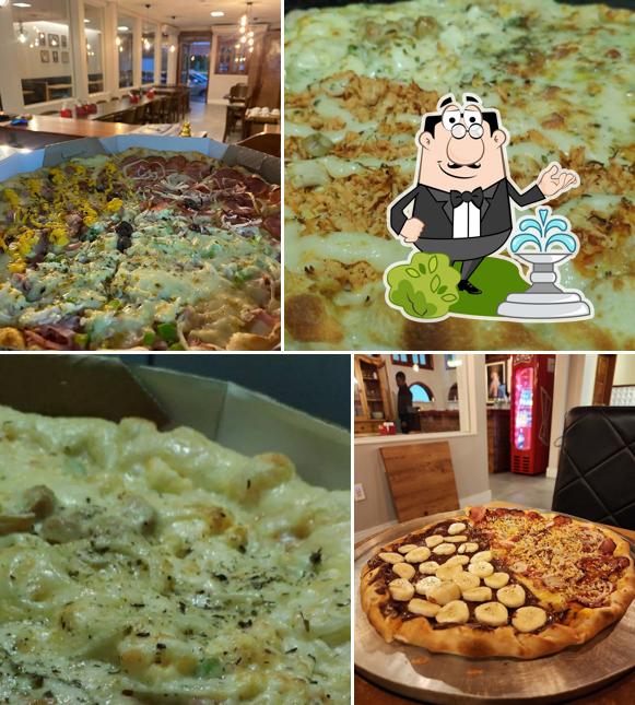 O exterior do Vintage Pizzas