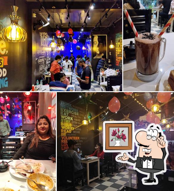 Take a seat at one of the tables at Salt Pepper