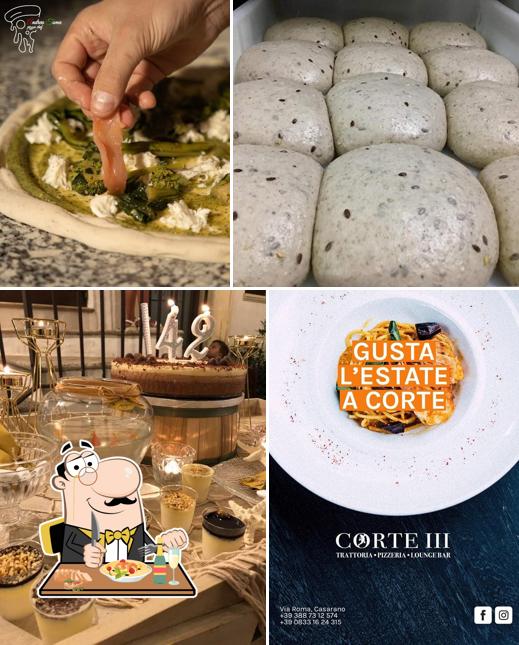 Platti al TRATTORIA PIZZERIA CORTE III