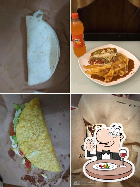 Food at Taco Bell