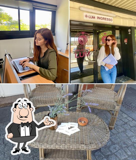 La interni e esterno del ristorante