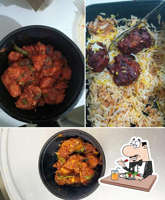 Meals at flavors of hyderabad