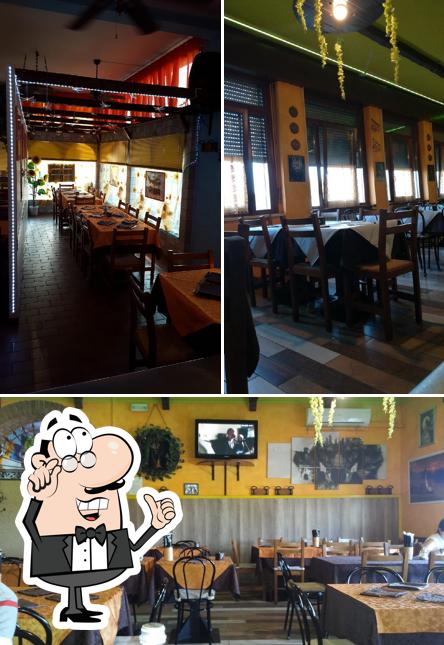 Gli interni di Trattoria Pizzeria al Lupo
