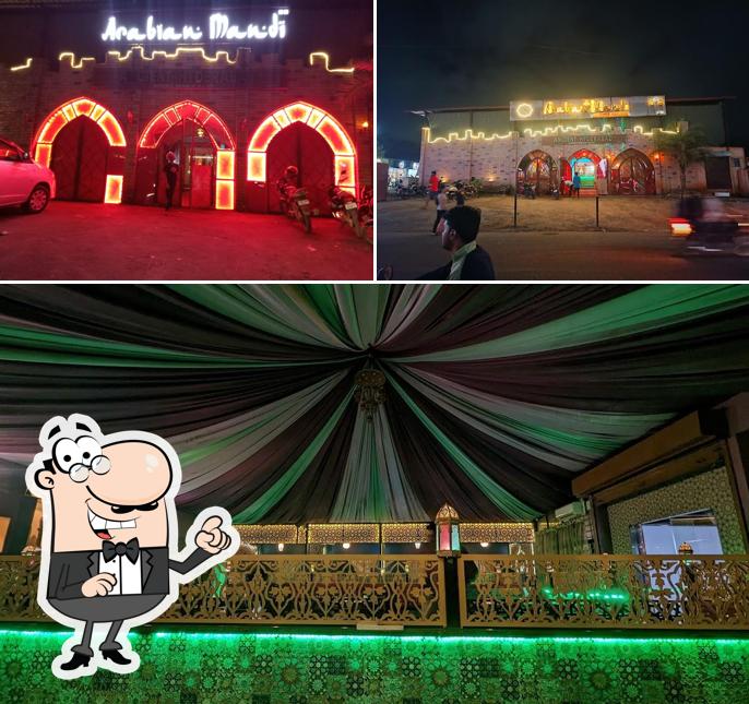 Enjoy the view outside Arabian Mandi- Best family Hyderabadi Restaurant