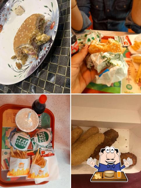 Pulled pork sandwich at Burger Farm