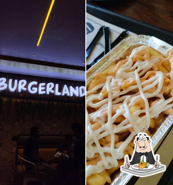 Food at Burgerland Katni