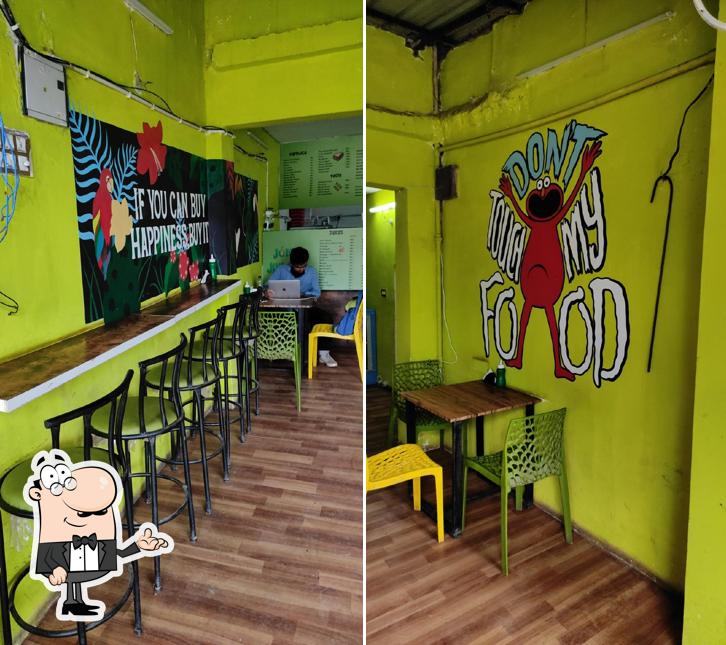 The interior of Juice Jungle