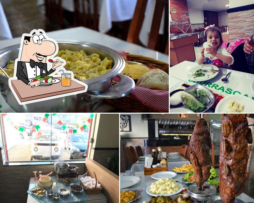 Comida em Churrascaria Espeto de Ouro