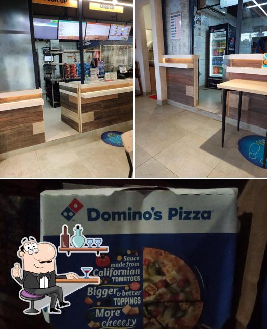 The image of interior and food at Domino's Pizza Balaji Nagar, Tiruchirappalli