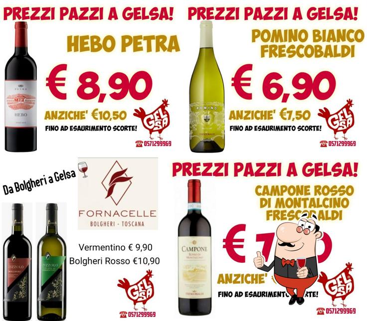 È gradevole godersi un bicchiere di vino a Bar gelsa