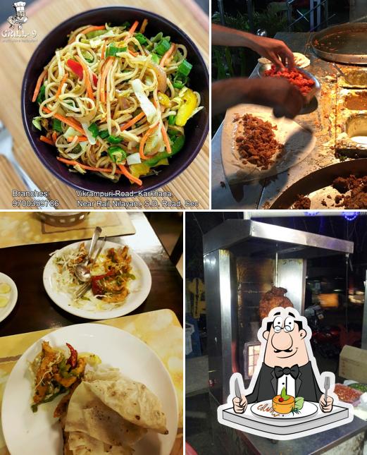 Food at Grill-9 Restaurant